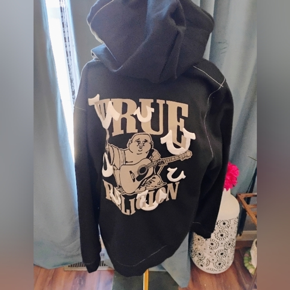 True Religion Men'sHoodie Buddha 3XL